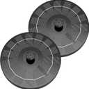 AISITIN 2.5W Solar Bird Bath Fountain, Solar Fountain for Bird Bath with 6 Nozzles, 6.7" Solar Powered Water Fountain for Garden, Ponds, Pool, Fish Tank, Outdoor and Aquarium, 2 Pack