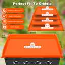 Silicone Griddle Cover Mat for Blackstone 28"XL, Full-Edge Grill Cover Griddle Accessories, Reusable BBQ Grill Mat Griddle Top Cover