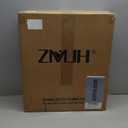 ZMJH 236 Bidet Toilet Seat Elongated - Endless Warm Water, Heated Seat & Vortex Wash, Dual Front/Rear Cleaning, Warm Air Dryer, LED Night Light, Electric-Powered (Elongated)