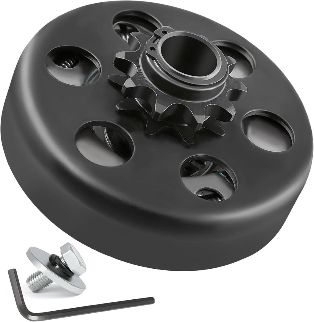 LotFancy Go Kart Clutch 3/4 Bore 10T for #40 41 420 Chain, Predator 212 Centrifugal Clutch, Up to 6.5 HP, Fit for Go Kart Minibike Baja Mini Bike MB165 MB200