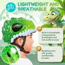 Toddler/Kids Bike Helmet for Boys Girls Adjustable Kids Helmet 3D Lightweight Ventilation and Multi-Sports Scooter Cycling Roller Balance Bike Small: 18.9"-21.2"/48-54cm
