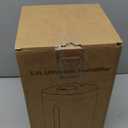 Jack & Rose Stainless Steel Humidifier, Easy to Clean, Dishwasher Safe, Cool Mist Humidifiers for Bedroom