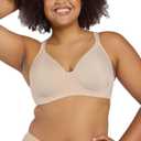 LEADING LADY, The Brigitte Full Coverage, Underwire, Lightly Padded T-Shirt Bra, Side and Back Smoothing, Adjustable Straps (50A)