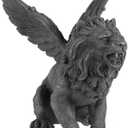 PTC 6.5 Inch Resin Medieval Winged Lion Gargoyle Statue Figurine