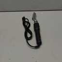 Digital Display Electric Mini Iron for Craft Leather Repair Shoes Bag Crease Removal Vinyl Heat Transfer Doll Clothes Ironing, 50-350 Adjustable, with High Temp Tape Black