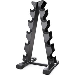 Dumbbell Rack Stand Only, Weight Rack for Dumbbells Compact A-Frame Home Gym Space Saver, 480 LBS Weight Capacity