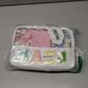 Mini Mahjong Set,American Mahjong Game Set,Complete Mahjong Tile Set with 166 White Tiles (1.2),4 Tile rulers,4 dice,1 Bag,100 Chips,5 Instruction Manuals,Mahjong Game Gift for Enthusiasts