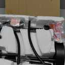 Table Lamp for Living Room Bedroom, 23.5" Table Lamps Set of 2 with USB C+A Ports, Bedside Lamps for Nightstand with Linen Lamp Shades, 2 Dimmable LED Bulbs Included, Black