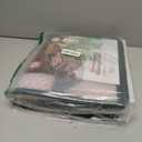 ZOBER Christmas Ornament Storage Box Plastic - Stores 128 3" Ornaments with Individual Trays - Ornament Organizer Storage Box, Durable Christmas Containers Holder - Green