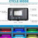 hygger Aquarium Programmable LED Light, for 18~24in Long Full Spectrum Plant Fish Tank Light with LCD Setting Display, 7 Colors, Sunrise Sunset Moon and DIY Mode, for Novices Advanced Players
