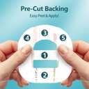 Adhesive Patches for Omnipod 5 Waterproof,Overpatches for Omnipod 5 Pre-Cut Backing with Strap 20pcs, Sakurawords