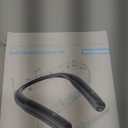 Neckband Bluetooth Speaker, Wireless Portable Bluetooth Speakers w/High Fidelity 3D Stereo Sound, 15 Hrs Playtime, 90g Lightweight, Wearable Speaker w/Built-in Mic for Home, Office and Outdoors