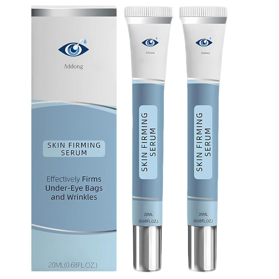 2 x Instant Firming Eye Serum, Anti-Aging Formula for Under Bags, Dark Circles, Wrinkles, Fine Lines & Crow's Feet Instantly, Visibly Improves for Bags Dark Circles Treatment, Firming Eye Cream, 2 Pack