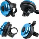 Classic Bike Bell, Aluminum Bicycle Bell, Loud Crisp Clear Sound Bicycle Bike Bell for Adults Kids, Blue