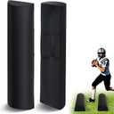 Football Step Over Dummy PU Football Tackling Dummy with Heavy Duty Handles Athletic Agility Tackling Dummies Waterproof Training Equipment for Footwork Drills Sports Training Kickboxing Practice