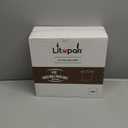 LITOPAK 500 Pack 4 oz Paper Cups, Brown Disposable Hot Coffee Cups for Party, Picnic, Travel, and Events
