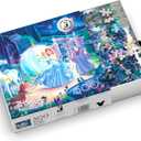 Buffalo Games - Silver Select -Disney - Cinderellas Carriage - 500 Piece Jigsaw Puzzle for Adults -Challenging Puzzle Perfect for Game Nights - Finished Size is 21.25 x 15.00