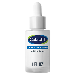 Cetaphil Ceramide Serum, Hydrates and Restores Skin Barrier, Formulated with Ceramides & Centella Asiatica, Designed for Sensitive Skin, Fragrance Free, Dermatologist Tested, 1oz