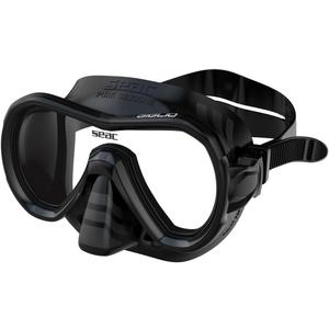 Seac Giglio, Snorkelling and Scuba Diving Mask for Adults and Younger Divers (regular fit, black/black)