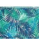NettyPro Patio Bench Swing Cushion Cover Water Resistant UV Protection Outdoor Furniture Loveseat Cushion Slipcover with Zipper, Replacement Cover Only, 59 x 18 x 3 Inch (Tropical Leaf)