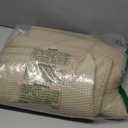 POLYTE 430 GSM Microfiber Oversize Quick Dry Lint Free Bath Towel, 60 x 30 in, 4 Pack (Waffle Weave)