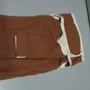 Kuoser Dog Recovery Suit, Soft & Breathable Fabric, Anti Licking, Cone Alternative, Brown, S (Back: 11.4" - 13.4"; Weight: 7 - 15LB)