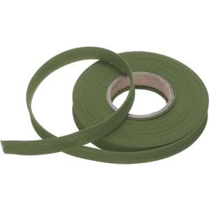 MECCANIXITY 1/2 Inch Single Fold Bias Tape Polyester Continuous Bulk Bias Tape for Sewing,Seaming Quilting Hemming Binding Crafts (Dark Green 10 Yards)