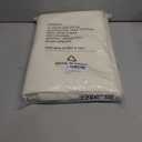 Ascoza 2pack 120 Inch Ivory Round Tablecloth in Polyester Fabric for Wedding/Banquet/Restaurant/Parties