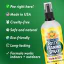 Bodhi Dog Potty Training Spray for Dogs - Pee Here Spray for Dogs & Puppies - Teaches The Right Spot Indoors or Outdoors - Works Great with Pee Pads - Made in USA (8oz)