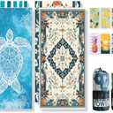 Beach Towels Oversized - 2 Pack 78'' X 35''(200 x 90 cm) Extra Large Beach Towels, 250 GSM Thicken Microfiber Sand Free Lightweight Quick Dry Beach Towel, Yoga Pool Gym Camping Travel Towel for Adults