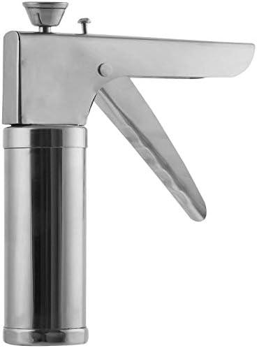 YAD Stainless Steel Kitchen Press Sev Chakli Murukku Sancha Maker Machine Bhujiya Maker Noodles Cookies Namkeen Chakali Maker Farsan Maker Gathiya Maker