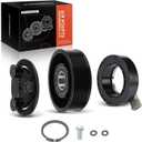 A-Premium Air Conditioner AC Compressor Clutch Kit Compatible with Dodge Ram 2500 3500 2006-2009, Ram 4500 5500 2008-2010, 5.9L 6.7L