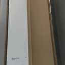 Ballucci Floating Shelf, 48" Wood Wall Shelf with Invisible Brackets for Bathroom, Living Room, Bedroom, Kitchen, Nursery, 8" Deep, White (48" - 1 Piece)