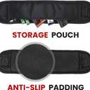 Waka Rapid Camera Neck Strap with Quick Release and Safety Tether, Adjustable Shoulder Sling Strap for Nikon Canon Sony Olympus DSLR - Black