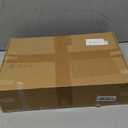 2-Pack Carbon Fiber Dual Exhaust Tips 2.5" Inlet to 3.5" Outlet, Universal Tailpipe 2.5 Inch Exhaust Muffler Tips (Matte)