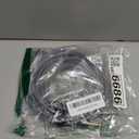 RUXELY 6.35mm TRS Instrument Cable 6.6FT 2-Pack,Right Angle 1/4 Inch Male Jack Stereo Audio Cord,6.35 Balanced Line Lead for Electric Guitar,Bass,Keyboard,Mixer,Amplifier/AMP,Speaker,Equalizer (Gray)