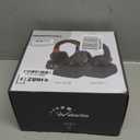 WallarGe Wireless Headphones for TV Watching, Easy Setup and Comfortable Bluetooth Headphones with RF Transmitter Charging Dock, 100 Ft Wireless Range, Rechargeable 25 Hours Play and No Audio Delay (Black)