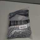 M MOACC Men's Underwear 100% Cotton Boxer Shorts for Men with Button T4, Large