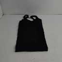 LASLULU Womens Bodycon Mini Dress Backless Built in Bra Casual Cute Sundresses Ribbed Summer Tank Dress (M, Black)
