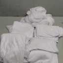 6 Panels White Ceiling Drapes for Wedding 5ftx30ft Arch Draping Fabric Sheer Curtains Chiffon Fabric Ceiling Decorations for Party Ceremony Stage