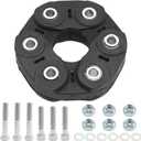 Zreneyfex 49130-2B000 Rubber Coupling, Rear Drive Shaft Driveshaft Coupler Flex Joint, Replacement for Hyundai Tucson 2009-2013 Santa Fe 2006-2009 Veracruz 2007-2012 Sport Utility