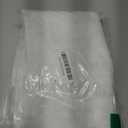 Lecloud Leia Bedroom White Sheer Curtains 96 Inches Long 2 Panels, Burnout Texture Patio Door/French Door Curtain Dual Rod Pockets, Farmhouse Leaves Living Room Drapes Window Treatment, 38W x 96L