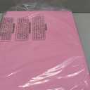 Foldable Yoga Mat Non Slip, Pilates Fitness Mats, 72" x 24" Extra Width Thick, Anti-Tear Exercise Mat with Carrying Strap and Bag, Workout Mats for Stretching,Yoga Studio,Gym or Home Workouts Pink