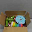 Zeaxuie 25 Pack Luxury Dog Chew Toys for Puppy, Dog Toys with Ropes, Treat Ball and Squeaky Puppy Toys for Teething Small Dogs