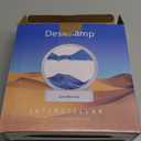 rysnwsu Moving Sand Art Picture Round Glass 3D Deep Sea Sandscape in Motion Display Flowing Sand Frame, Children's Large Desktop Art Toys, Home & Office Desktop Decorations(Blue, RC-Crotrol)