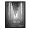 DOAI ART 18x24 Poster Frame, Black 18 x 24 Picture Frames for Horizontal or Vertical Wall Mounting, Scratch-proof Safe and Artistic Large Photo Frame Wall Art