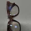 miyya Blue Light Glasses for Women & Men  Oversized UV & Blue Light Blocker Chunky Frames, Stylish Eyewear Accessories (Snake Print Grey (Transparent))