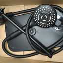 Wide Rain Shower Head With 5 Modes Handheld Showerheads, High Pressure Showerhead Combo with Extension Arm for Bathroom Accessories, Adjustable Shower Head with Anti-Clog Nozzles (Black)