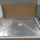 TokeShimi 42x36 Black Bathroom Mirror for Over Sink,Aluminum Framed Vanity Mirror with Tempered Glass,Modern Wall Mirrors(Horizontal/Vertical)