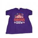 Circus Crew Funny Circus Staff Costume Circus Theme Party T-Shirt (Purple, S)